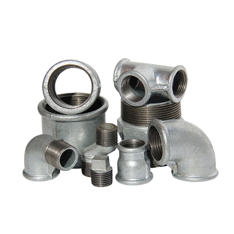 Malleable iron pipe fittings