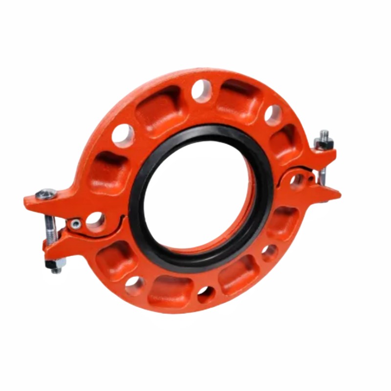 Grooved flange