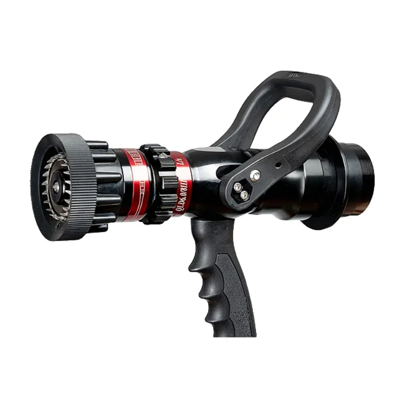 Adjustable Flow Rate Fire Nozzle For Professional Firefighting Teams - 34M Flow Distance