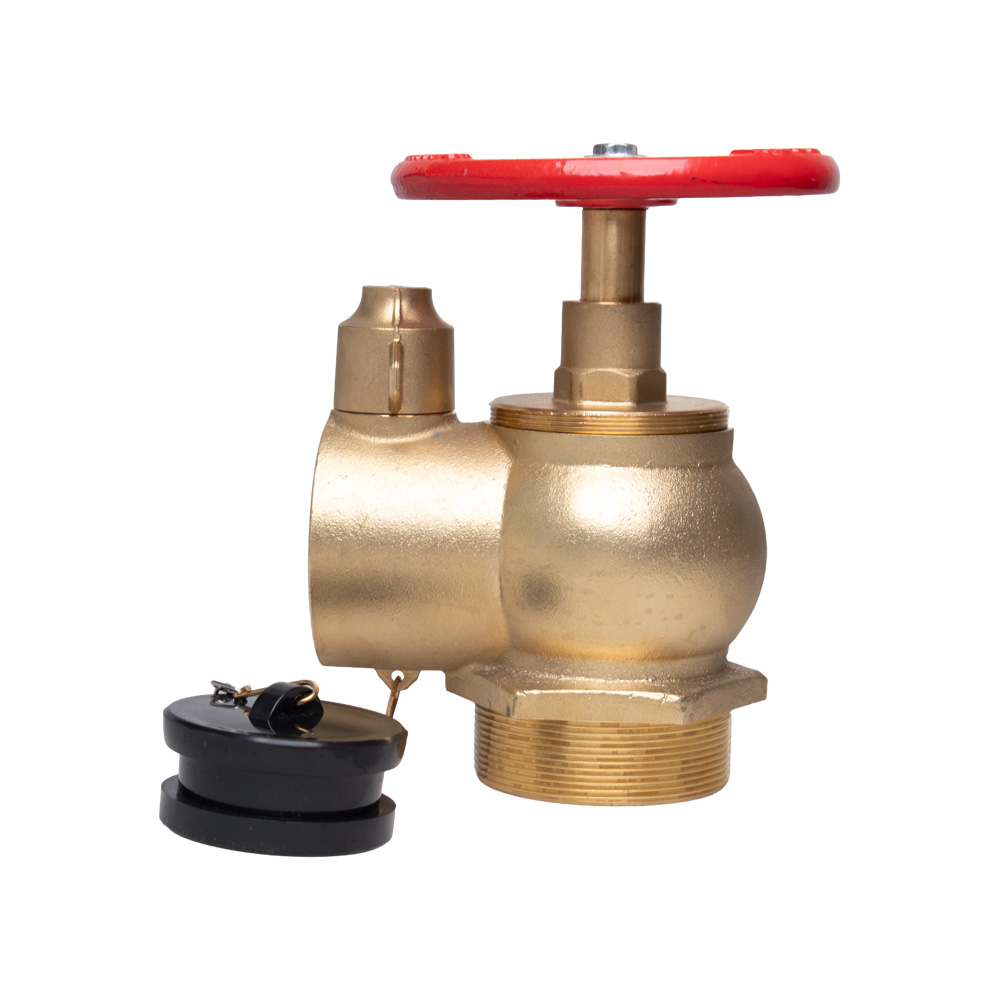 Brass Right Angle Fire Hydrant Valve – 80mm x 65mm For Reliable Water Flow Control