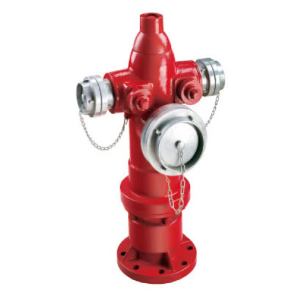 100mm Inlet Outdoor Fire Hydrant – 2×2.5
