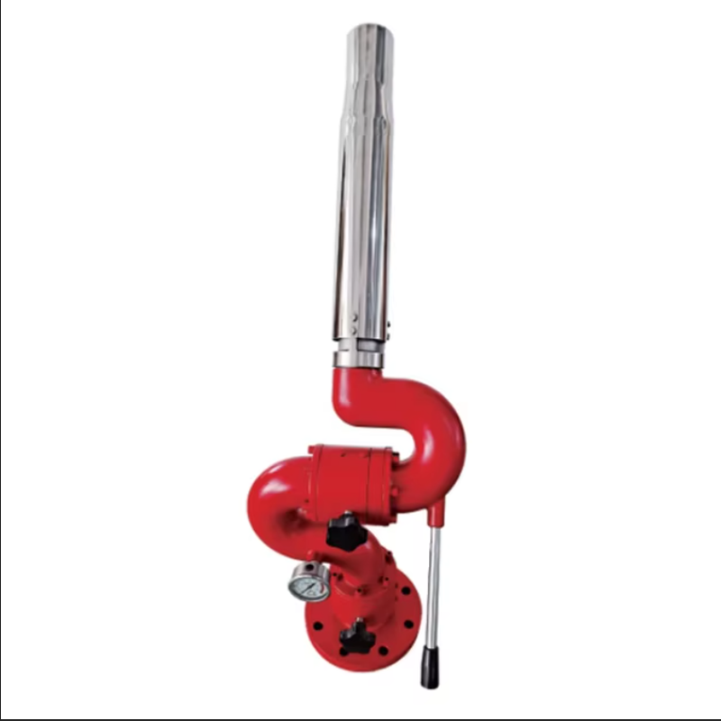 Water/Foam Dual-purpose Fire Monitor PL8/24 – 24 L/s Flow For Warehouse Fire Safety