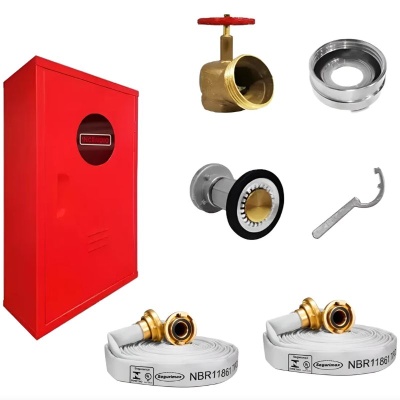 Overlap Type Fire Hose Cabinet – Galvanized Steel Fire Protection Storage